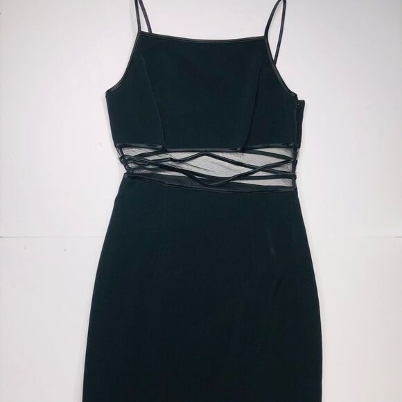 Cache Sleeveless Black Dress, 4 - Picture 4 of 8